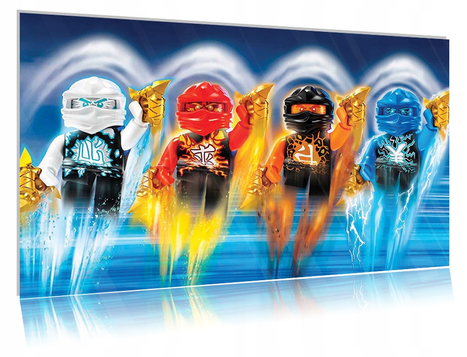

Obraz szklany na szkle Lego Ninjago 03 30x20