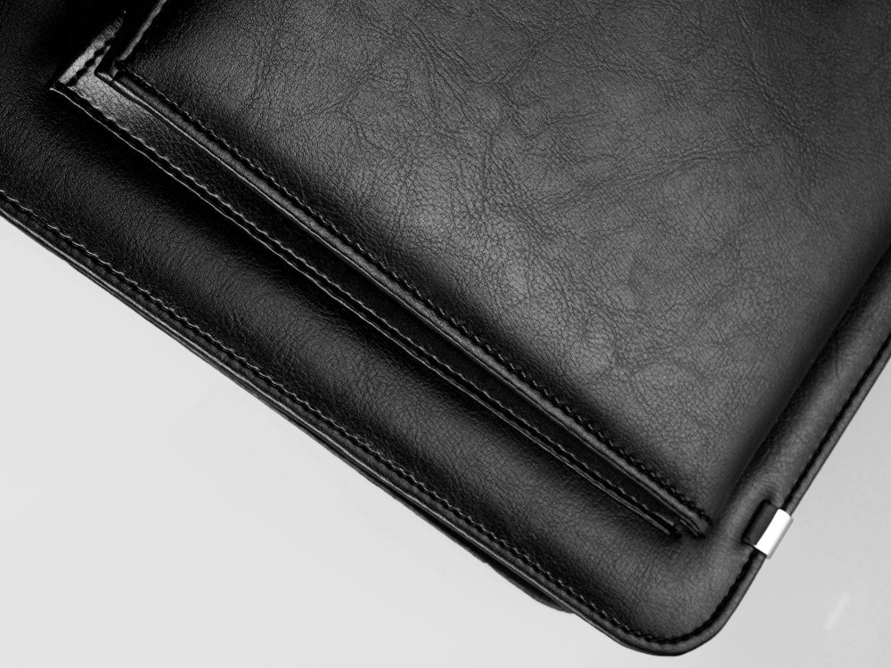 CZARNA AKTÓWKA TECZKA NA DOKUMENTY SOLOME BOSTON Kolekcja BOSTON