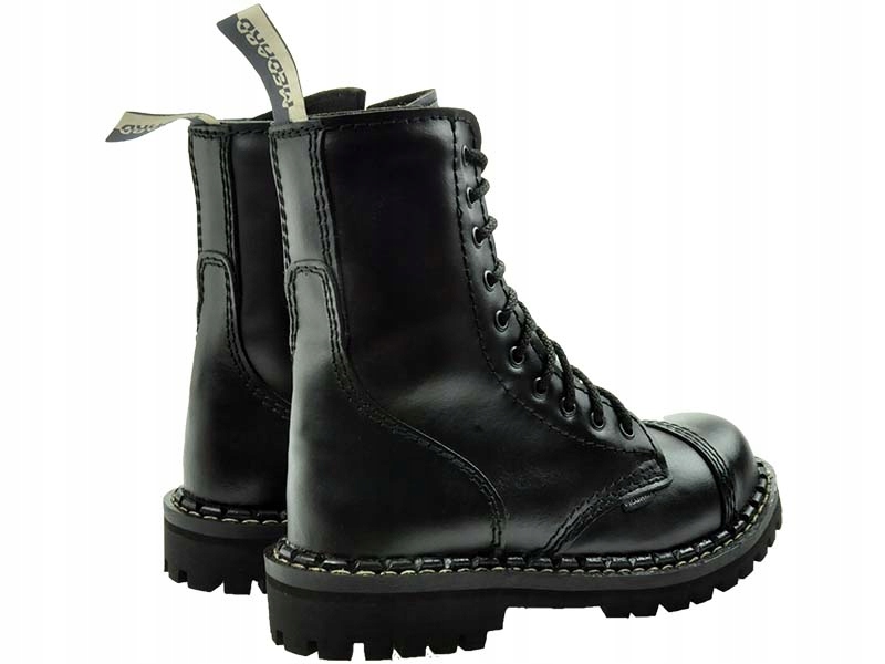 WYSOKIE LEGENDARNE GLANY SKÓRZANE METAL NOSE 45 CZ Model 68