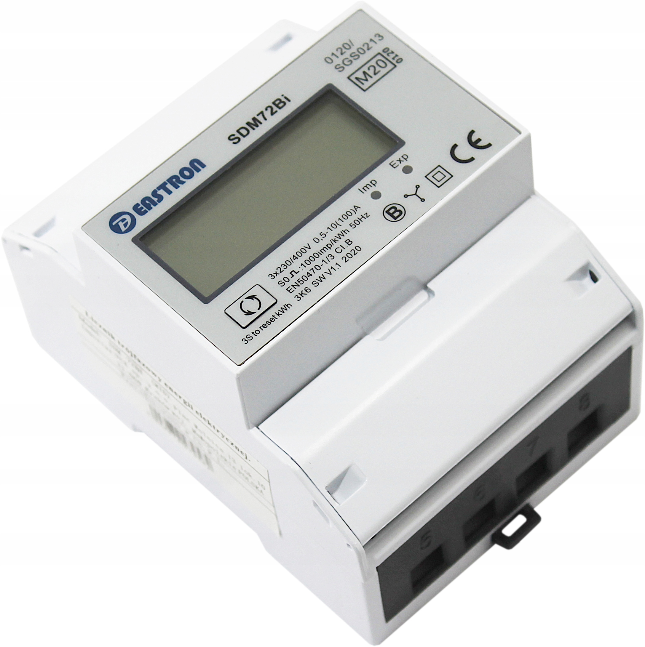 

Licznik Trójfazowy Energii Dwukierunkowy 4P MID