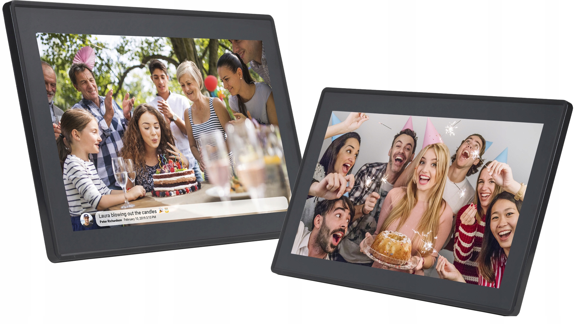 DENVER DOTYKOWA FOTORAMKA CYFROWA 15.6" ZDJĘCIA FILMY FOTO RAMKA Frameo Stan opakowania oryginalne