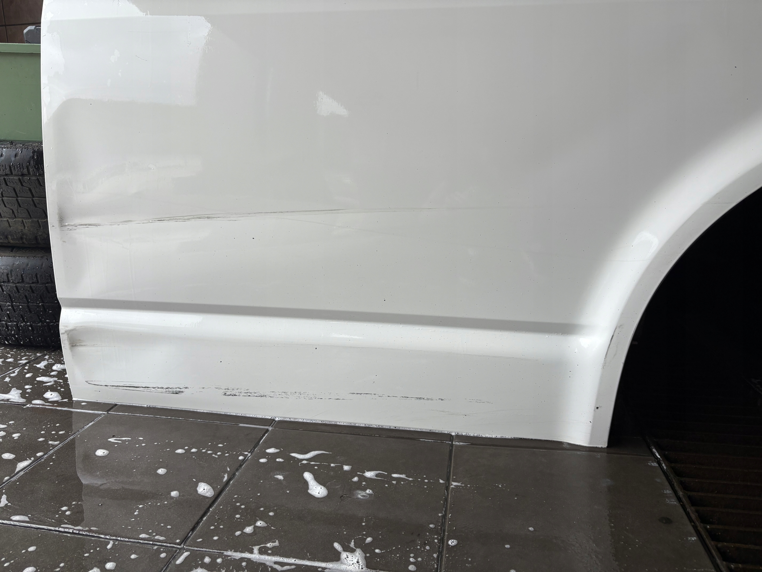 VW T6 T6.1 door right front BIALE LB9A complete