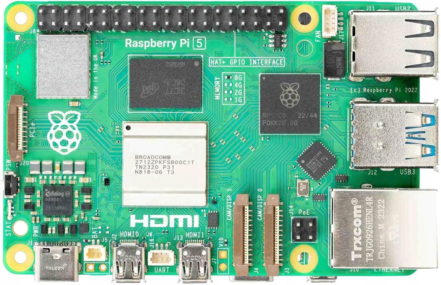 Raspberry Pi 5 8 Gb Startovací sada 64 Gb microSD hliníkový chladič