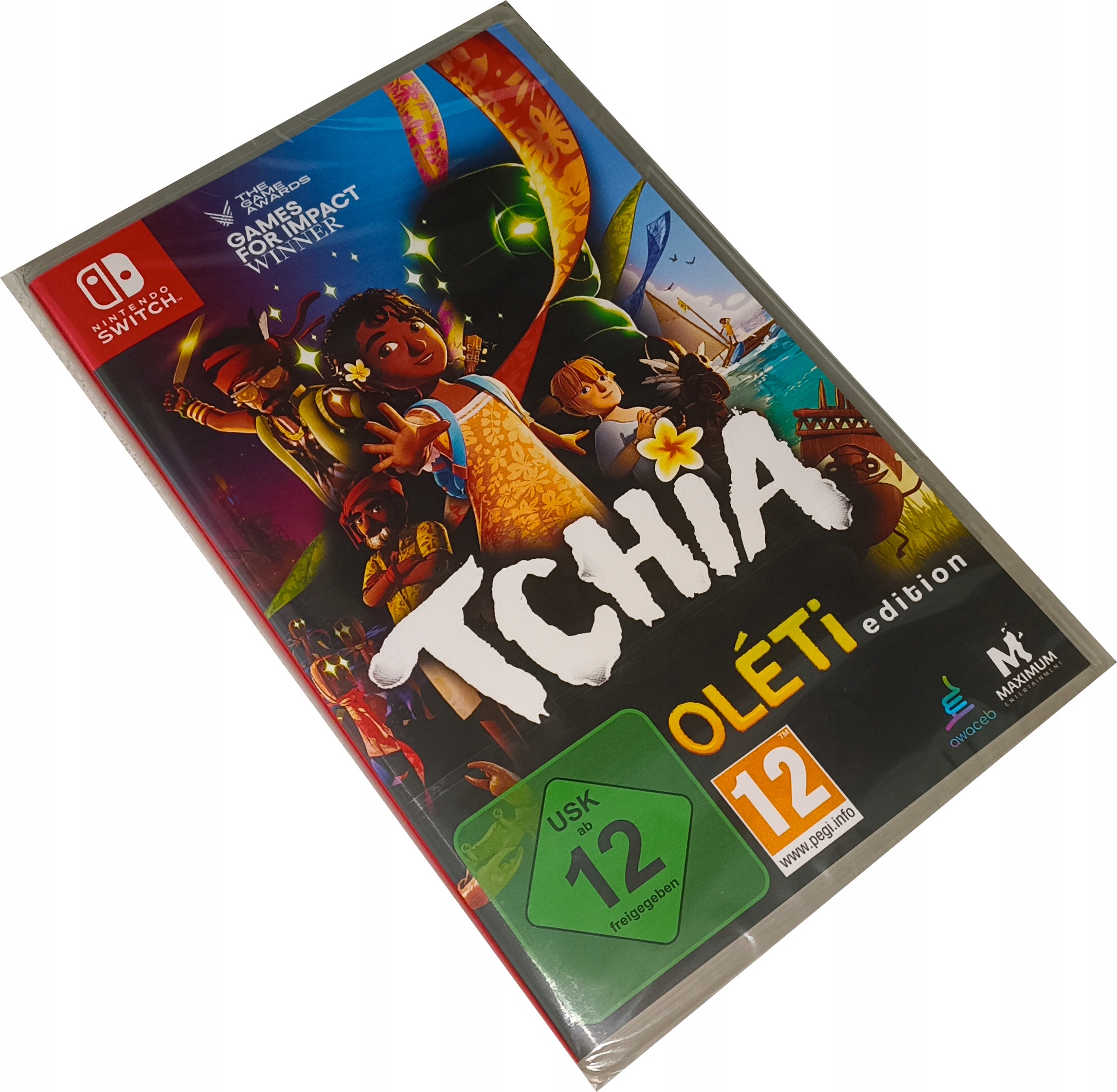 Tchia Oléti Edition Nowa Ang Kartdridż Switch