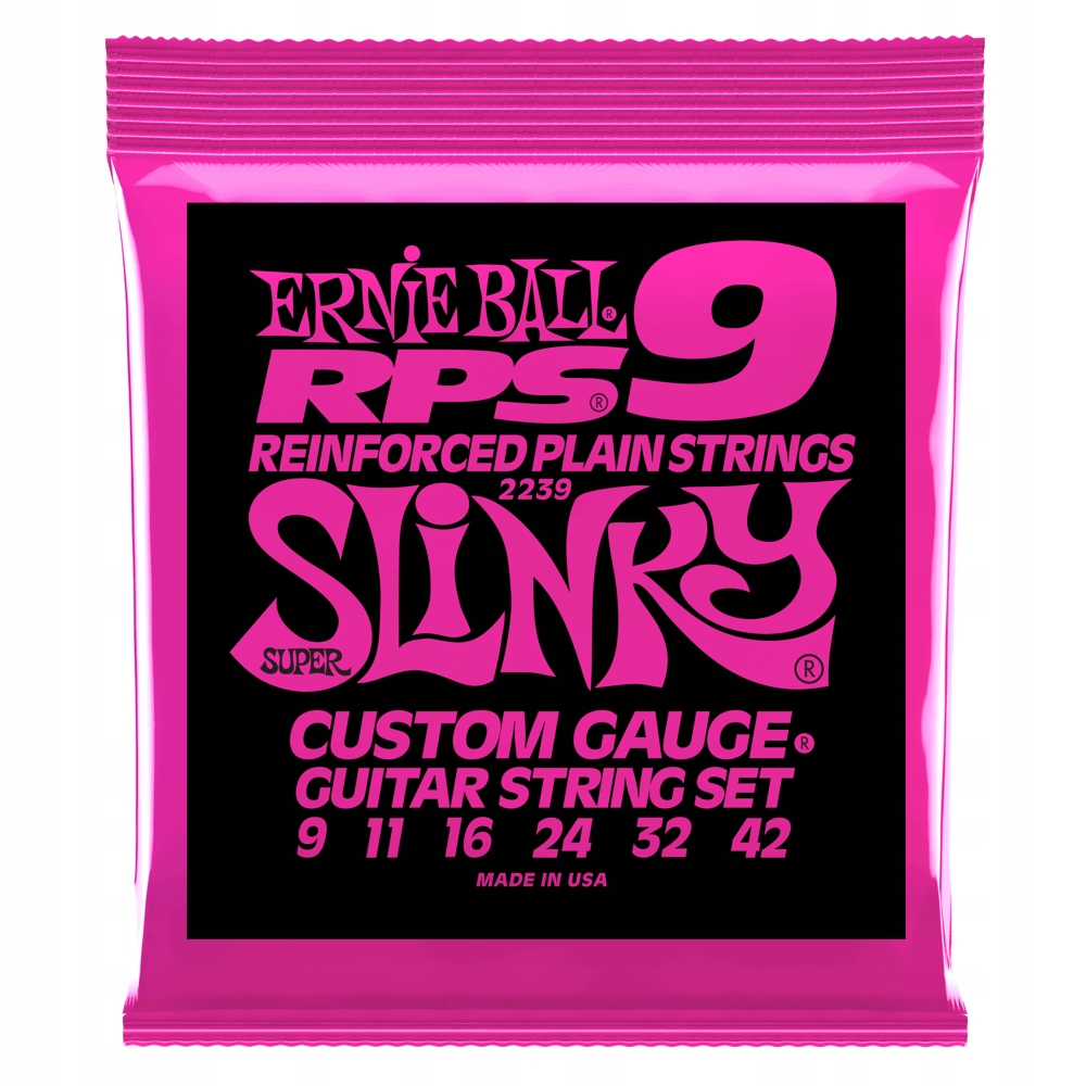 Struny Ernie Ball 2239 Slinky Rps Nickel (9-42)