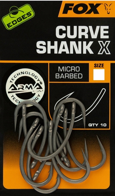 

Haczyki Fox Edges Curve Shank X Karpiowe 1