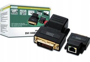 Digitus DVI extender po Cat5 kábli až na 70m DS-54101
