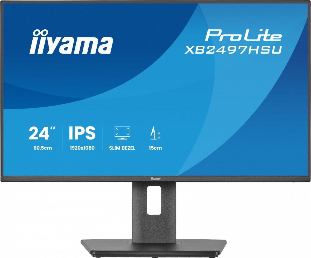 Monitor Iiyama XB2497HSU-B1 24" Ips Fhd 120 Hz Hdmi Usb-c Usb hub Pivot