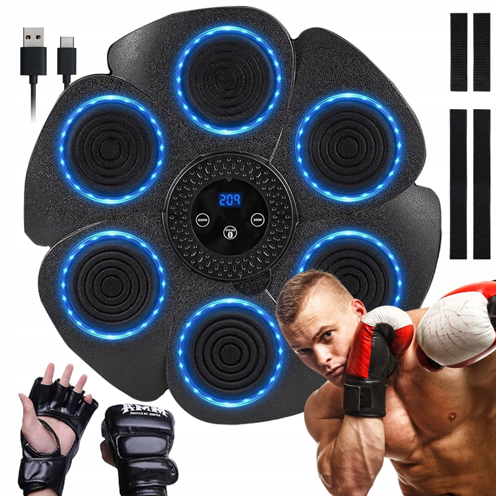 Inteligentna Muzyczny Bokser Bluetooth Dorośli I Dzieci 9 Trybów Rękawice