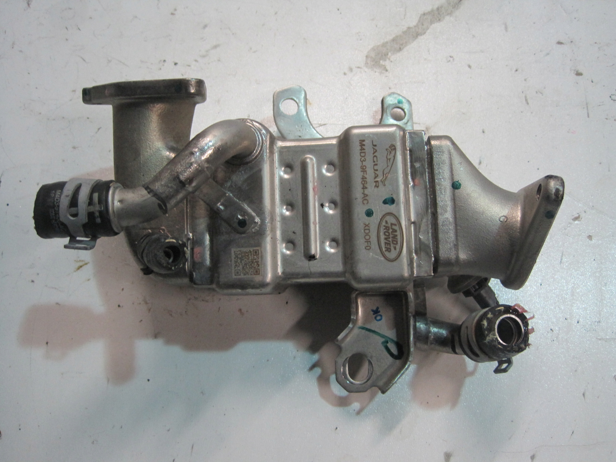 Abgaskuehler AGR JAGUAR F PACE 2,0D 23R M4D3-9F464-AC