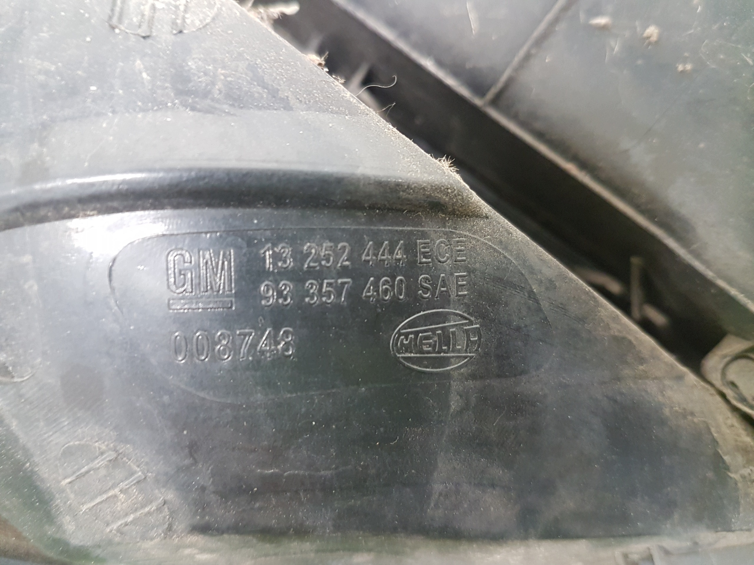 light right rear 3D OPEL ASTRA H 13252444ECE