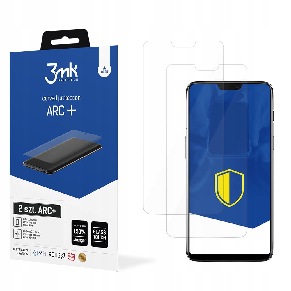 

2szt 3mk Arc+ Folia Ochronna do na przód OnePlus 6