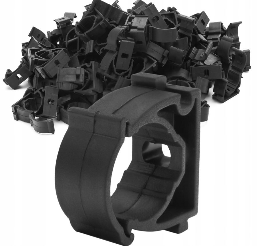 

Uchwyt zamykany do rur czarny UZ-25 Uv /6szt