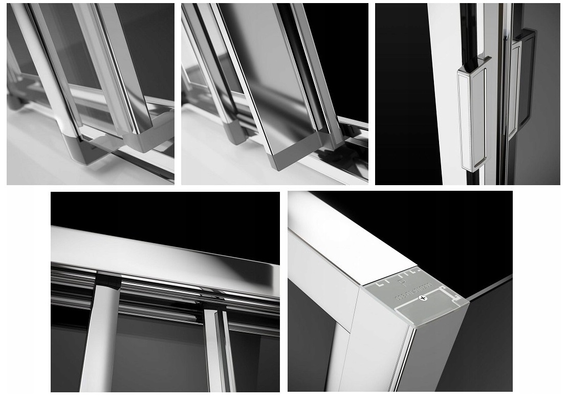 Drzwi prysznicowe przesuwne EVO DW 100x200 RADAWAY Rodzaj drzwi do wnęki