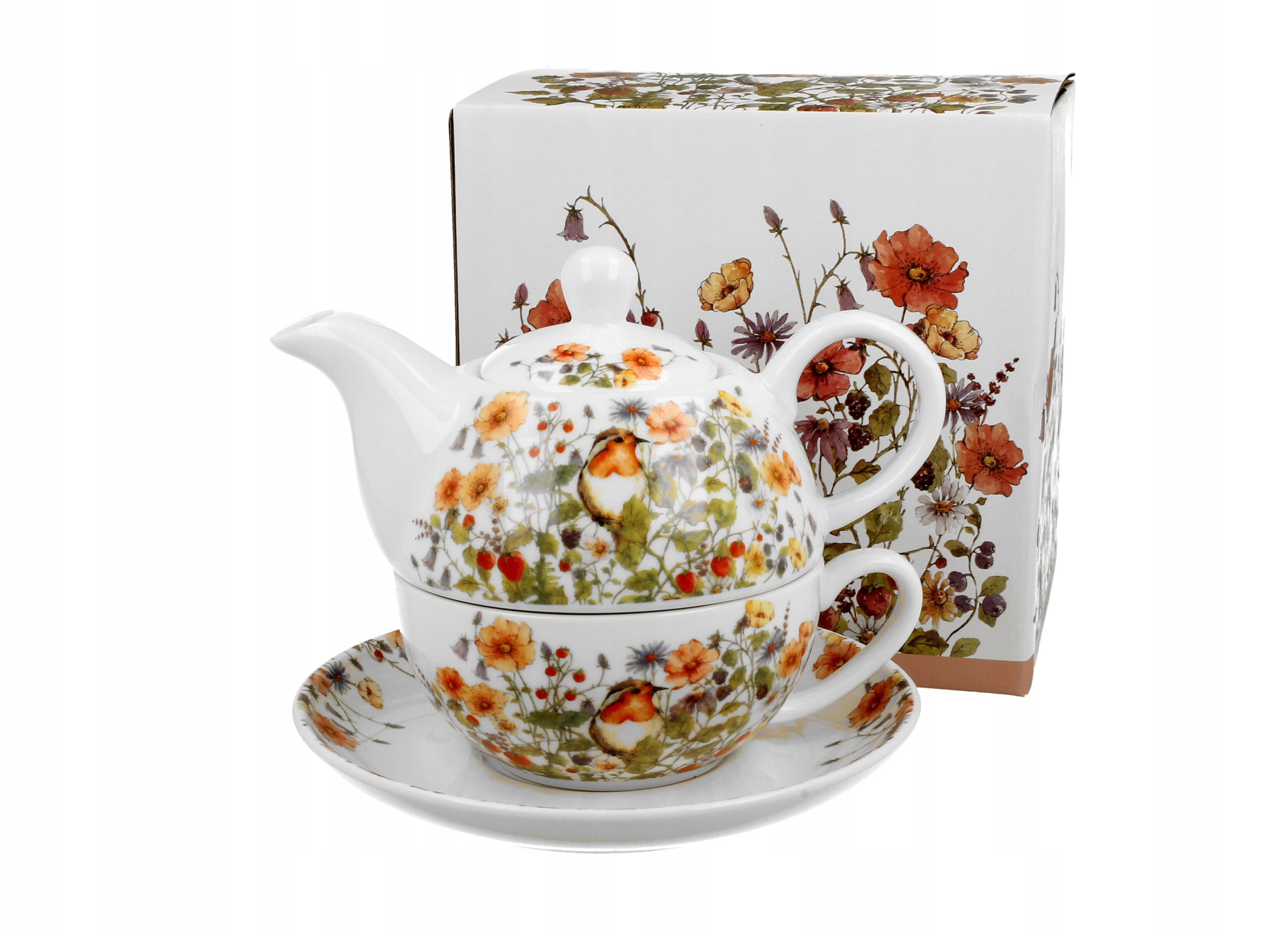 

Tea for One porcelanowy Wild Bird