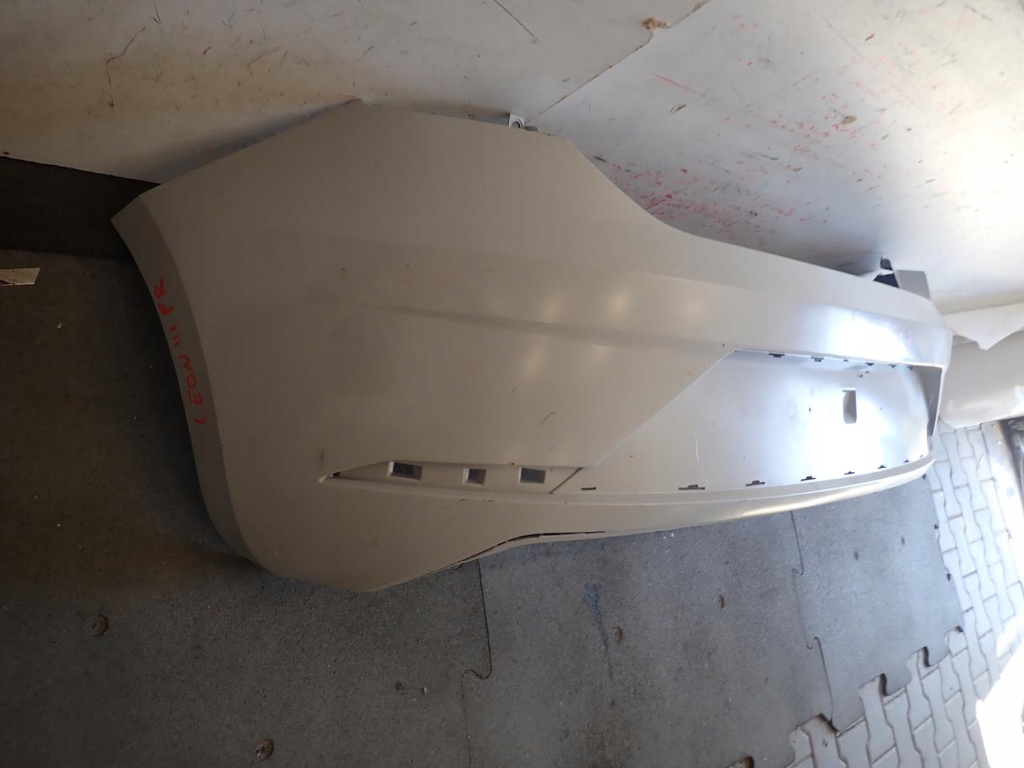 bumper rear part rear SEAT LEON III FR LIFT 2017- HB 5F0807417