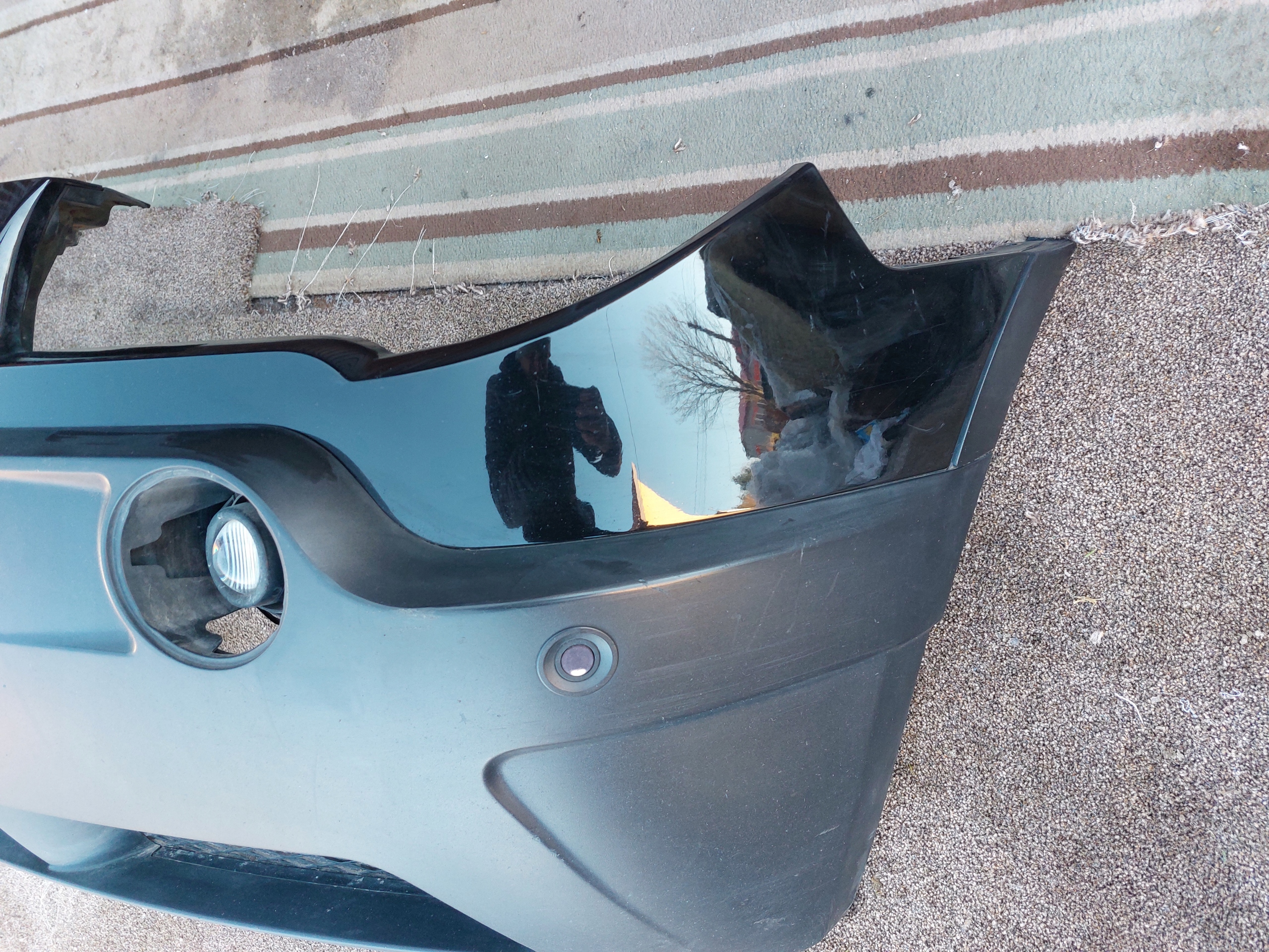 bumper front BMW X3 E83 PDC black 06r 668