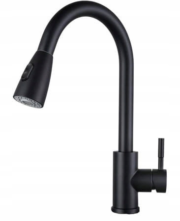 Kuchynská batéria HC-3179 montážny set Čierna