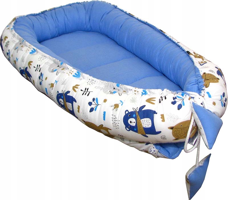 Kokon niemowlęcy, kojec dwustronny, gniazdo 2w1