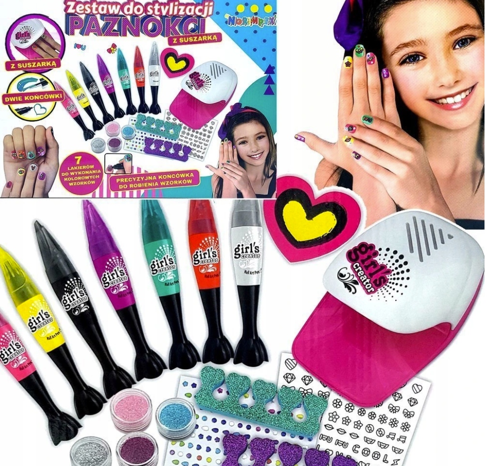 

Manicure Zestaw Do Paznokci Stylizacji Ozdabiania