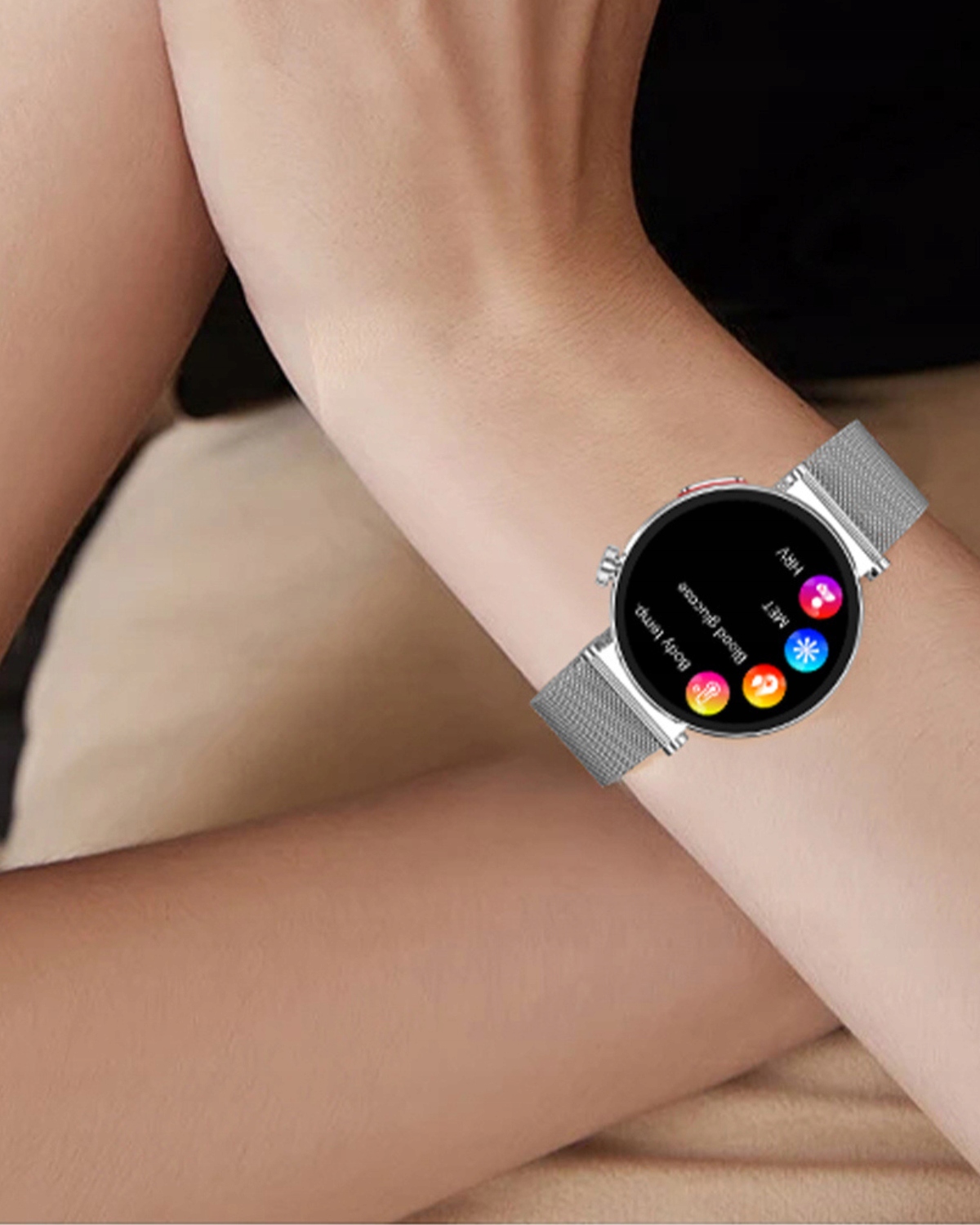 SMARTWATCH ZEGAREK KARDIOWATCH DAMSKI CUKIER EKG HRV PPG SZKŁO MENU PL Stan opakowania oryginalne
