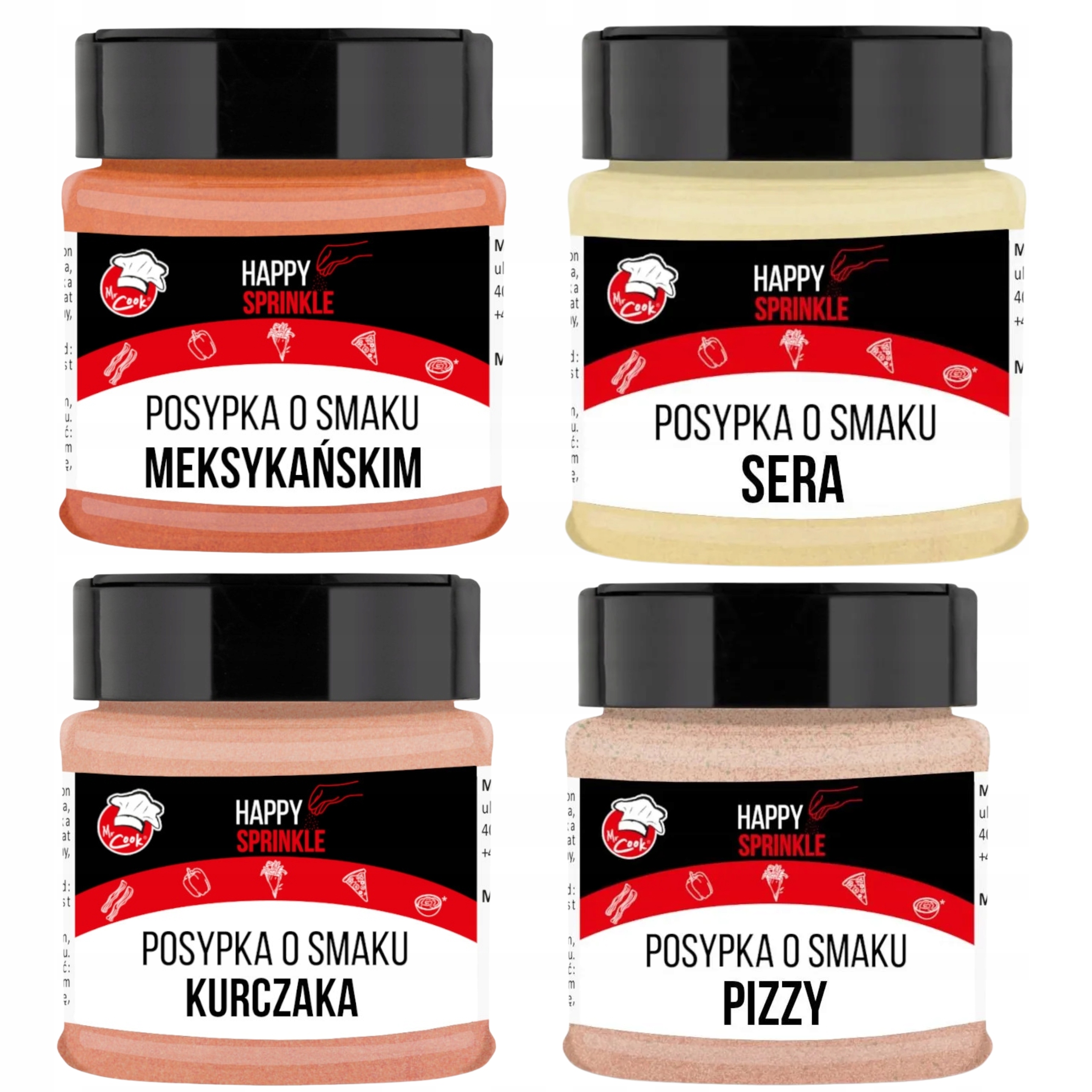 Levně Sada koření na hranolky a pokrmy Vege 4 Příchuť 400 g na bramborové chipsy