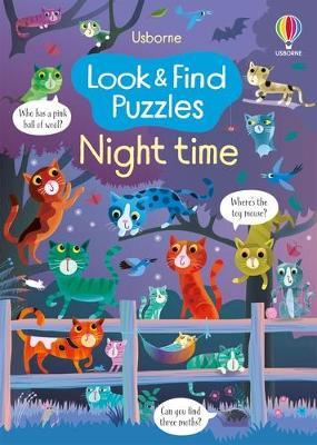 Look & Find Puzzles. Night time. Paperback