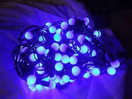 

Lampki choinkowe- kulki 300 Led Niebieskie