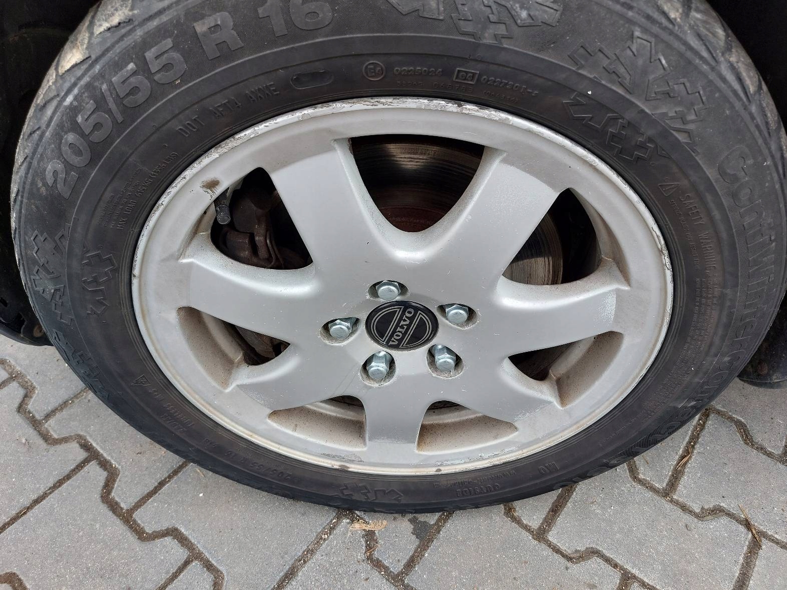 CERCHI di alluminio 4SZT VOLVO V50 e 5X108 FI 63,4