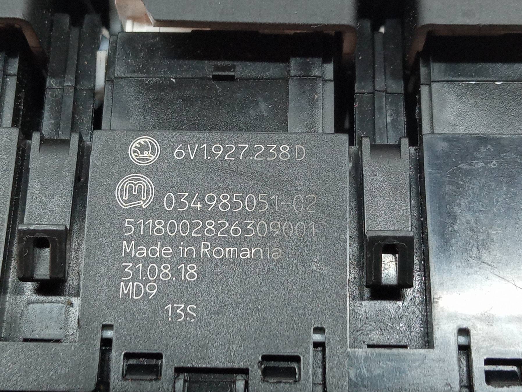 switch START STOP 6V1927238D Skoda Fabia III (2014- )