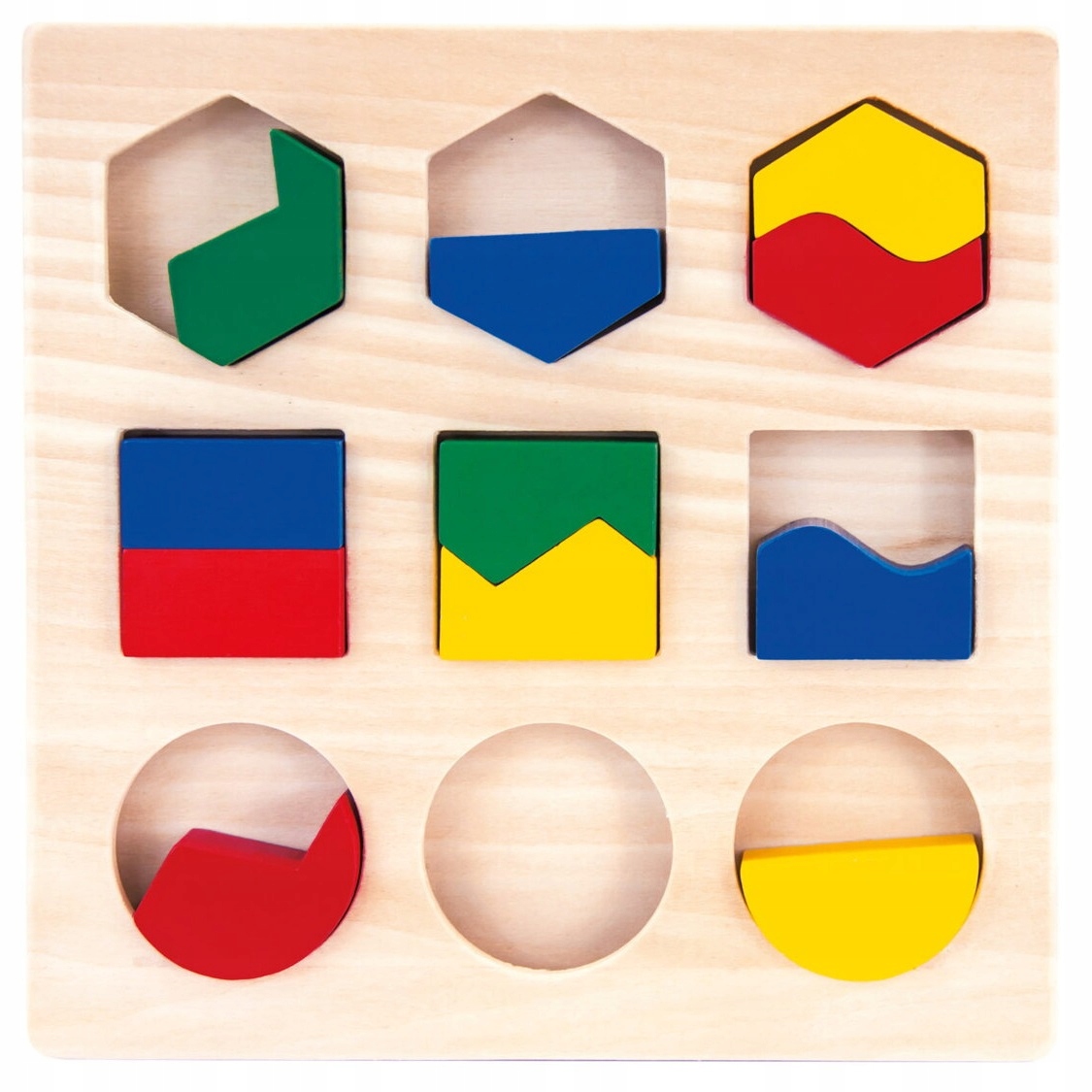 

Sorter Układanka Geometryczna Kształty Bino