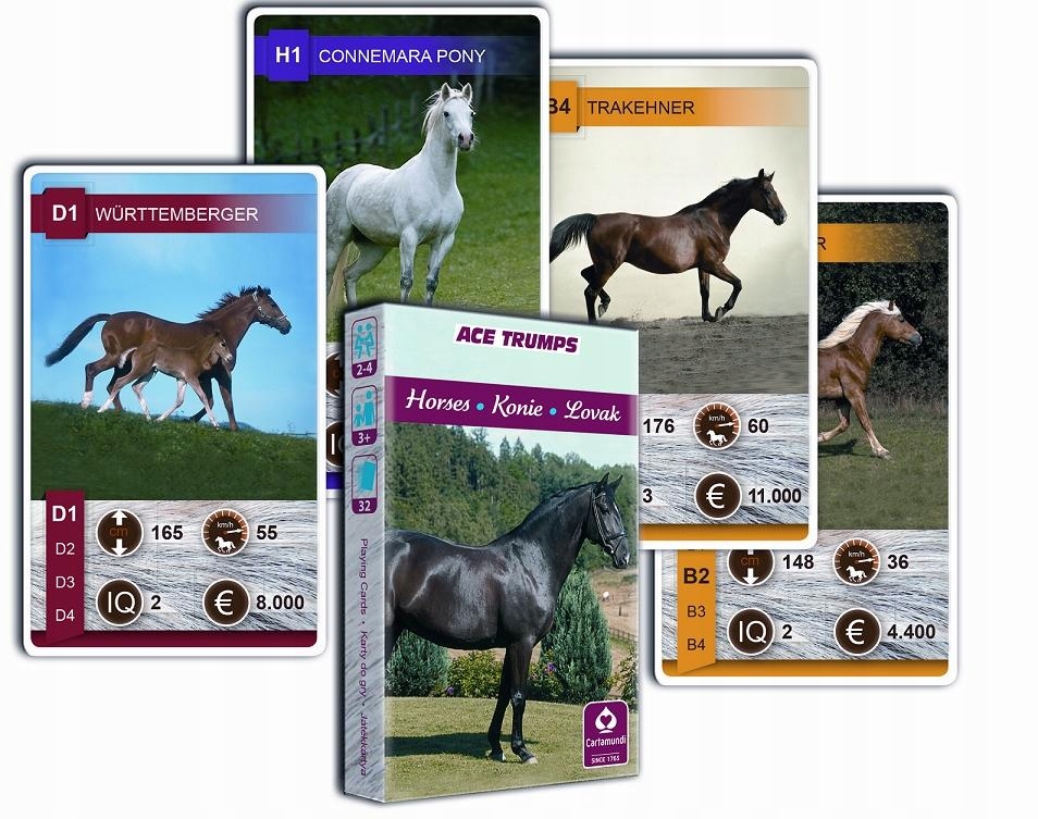 

Karty Do Gry Konie Cartamundi