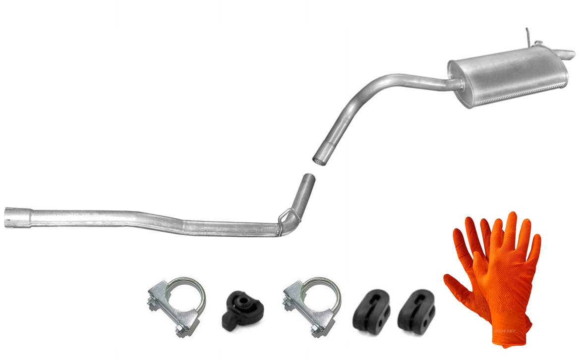 Renault Kangoo 1.9 Diesel 40-48 kW (1997-2003) Trubka Tlumič