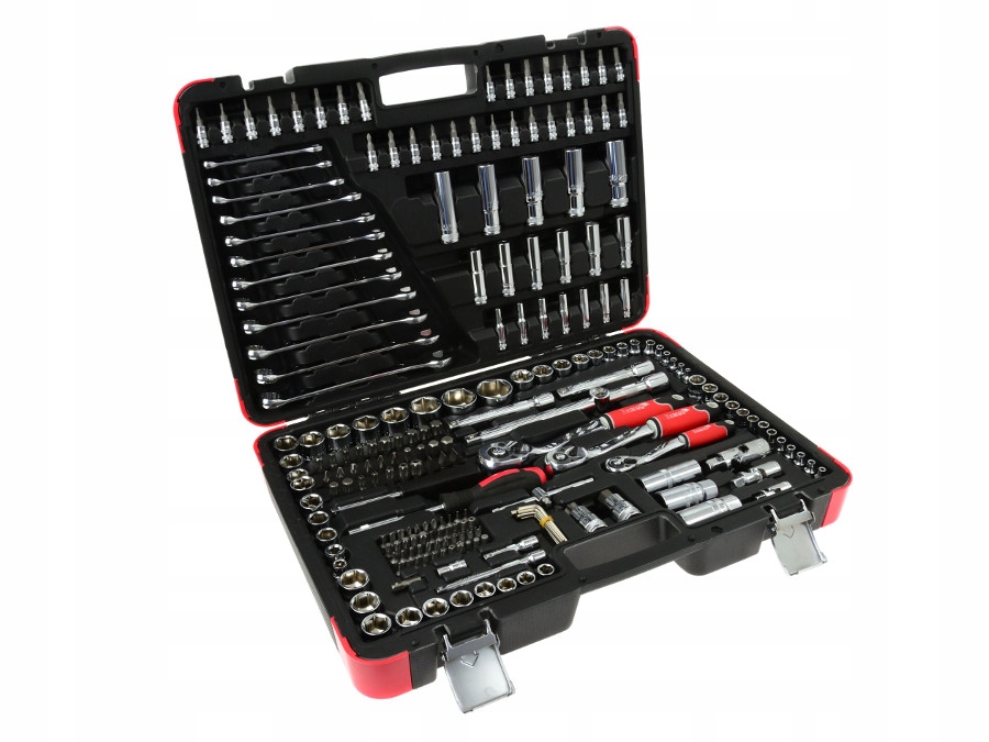 ZESTAW NARZĘDZIOWY 216el. KLUCZE NASADOWE TORX EAN (GTIN) 5901477143625