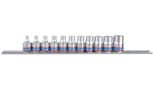 Zestaw Nasadek Gwiazdkowych E-torx 3/8'' Krótkie E4-E14 KY3121PR King Tony