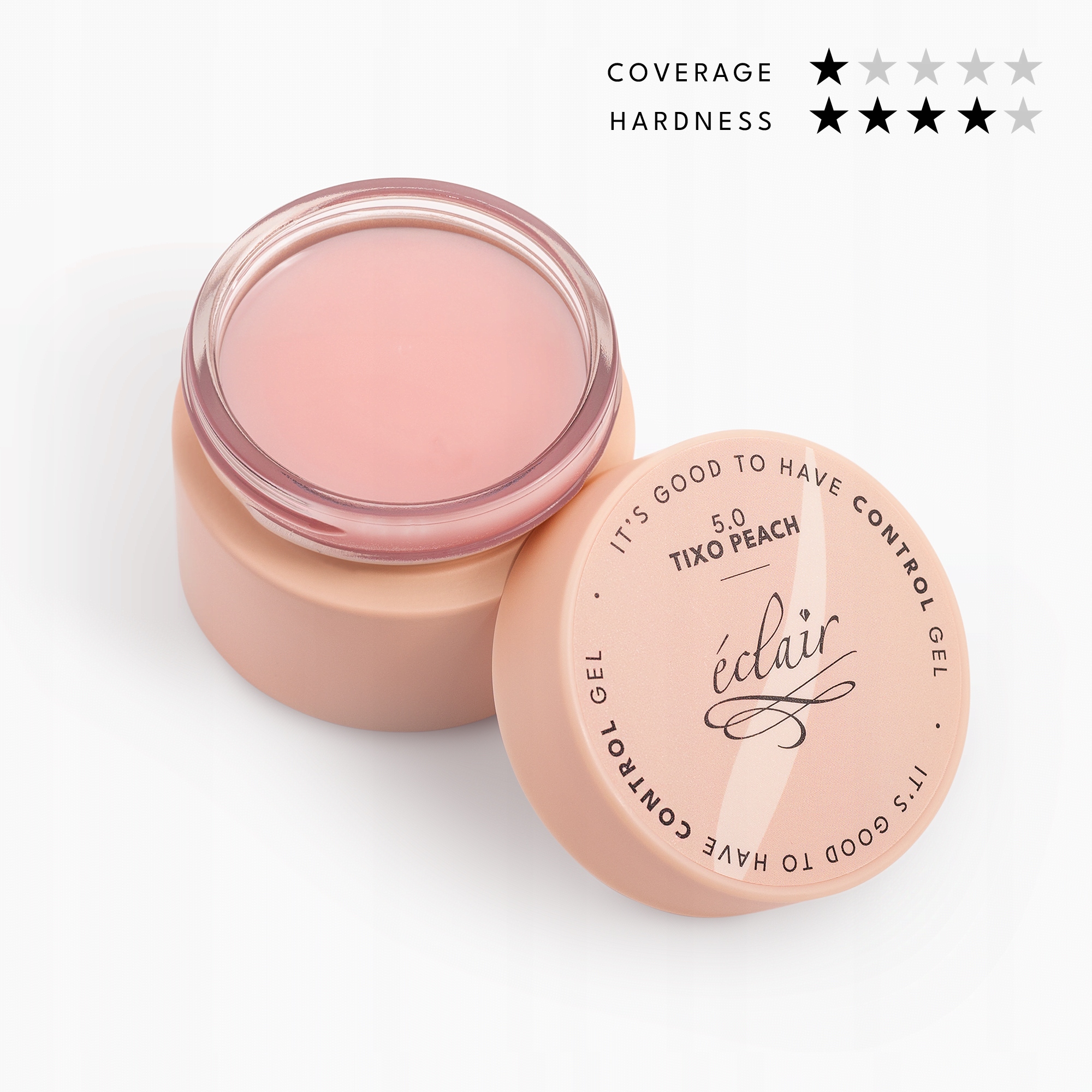 Eclair Nails Control Gel 5.0 Tixo 50 g gel na nehty