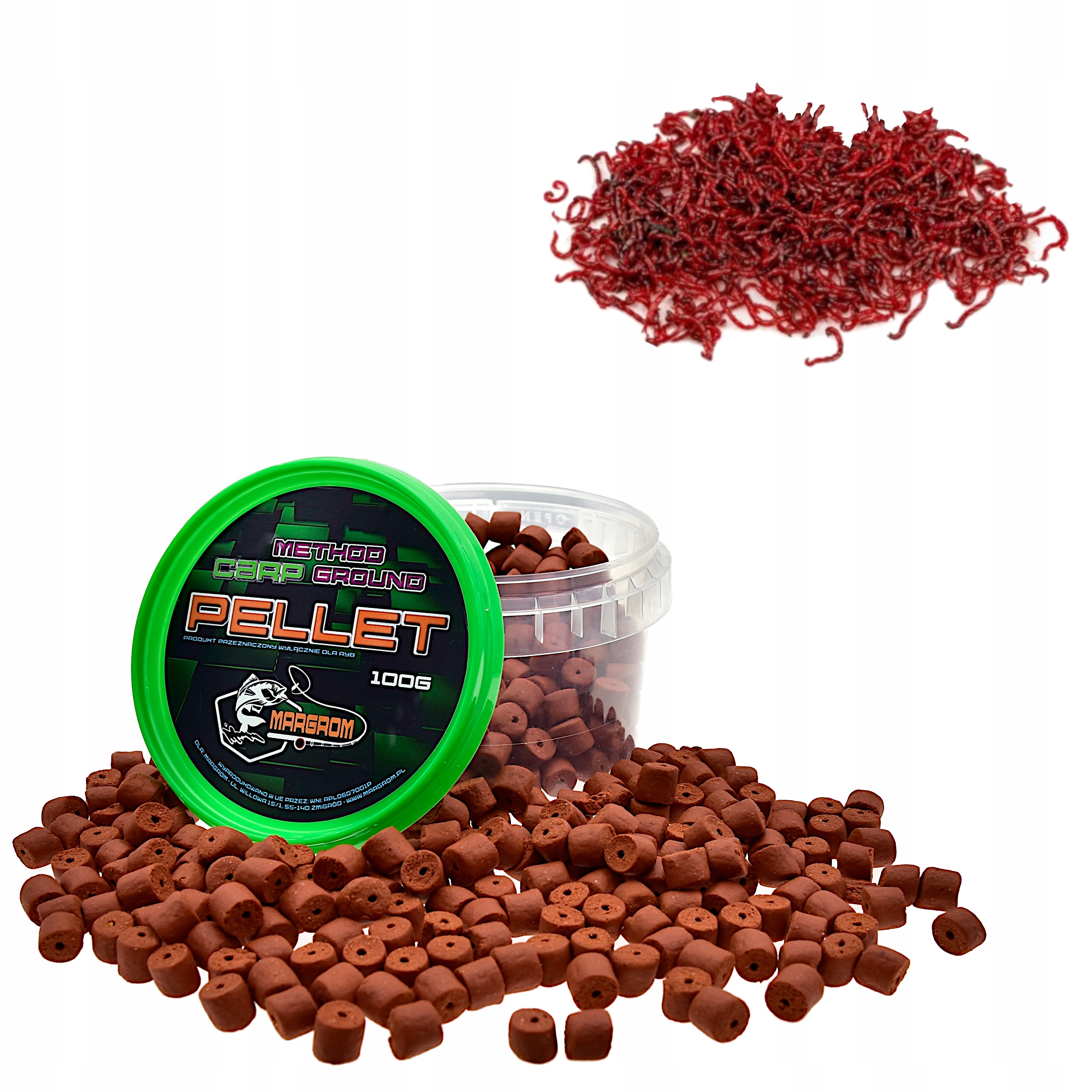 PELLET HACZYKOWY MARGROM 8mm 100g aromat Ochotka