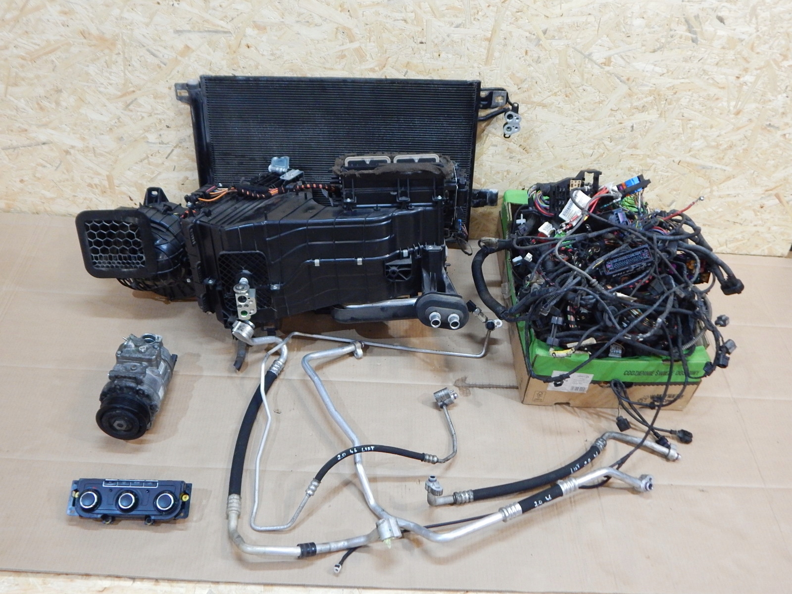 VW T5 LIFT MULTIVAN ZESTAW klimatyzacji sprężarka panel 2.0 TDI