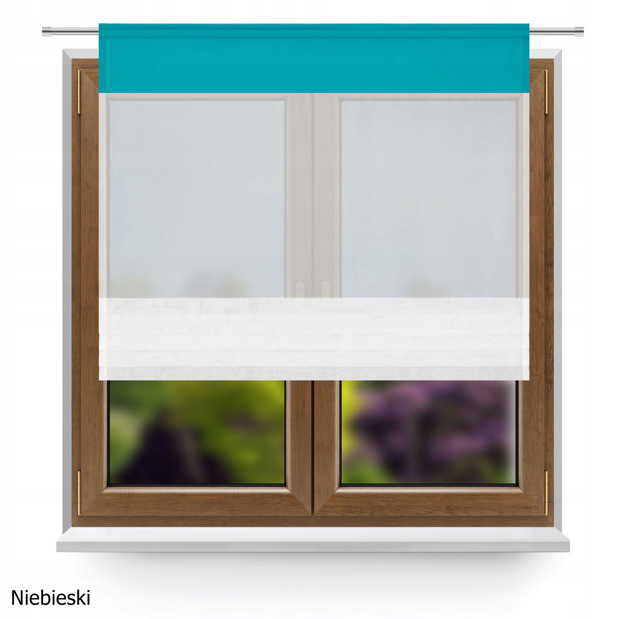 Panel Ekranowy 110x80 PROSTY Kolory Materiał woal