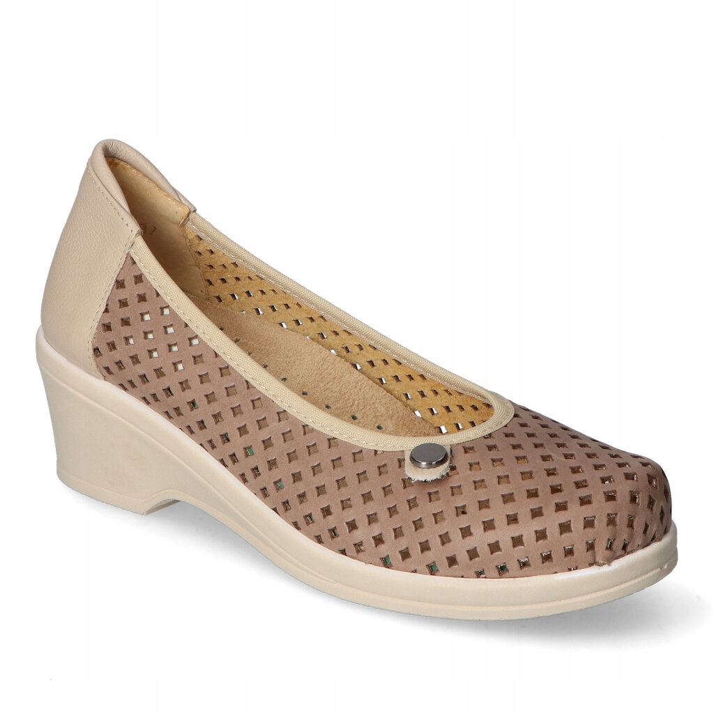 Polobotky Kosela 1963 Béžová vosk+starfish 39