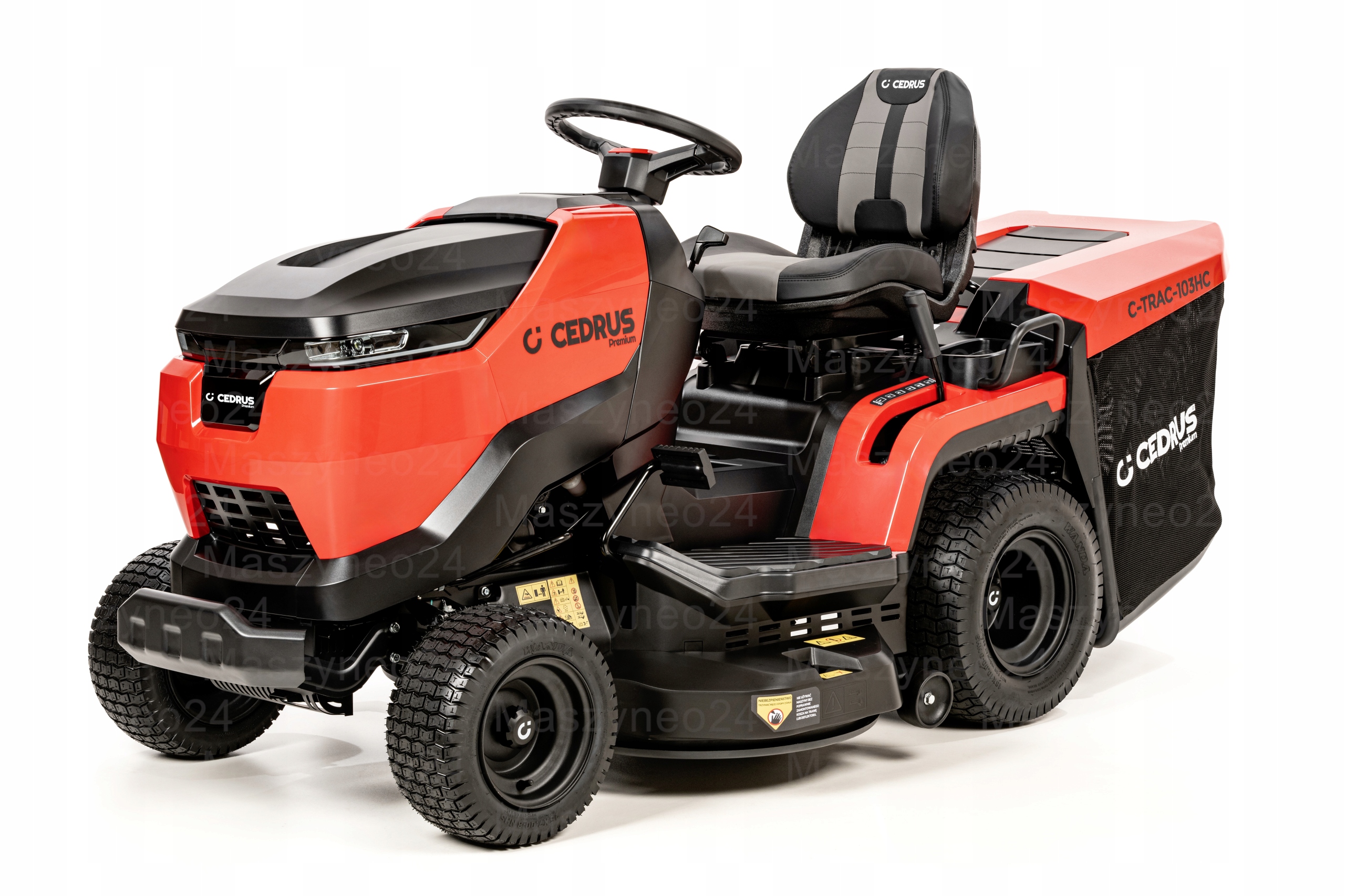 Traktor ogrodowy Cedrus Premium C-trac 103HC 2-cylindrowy Hydro LCD