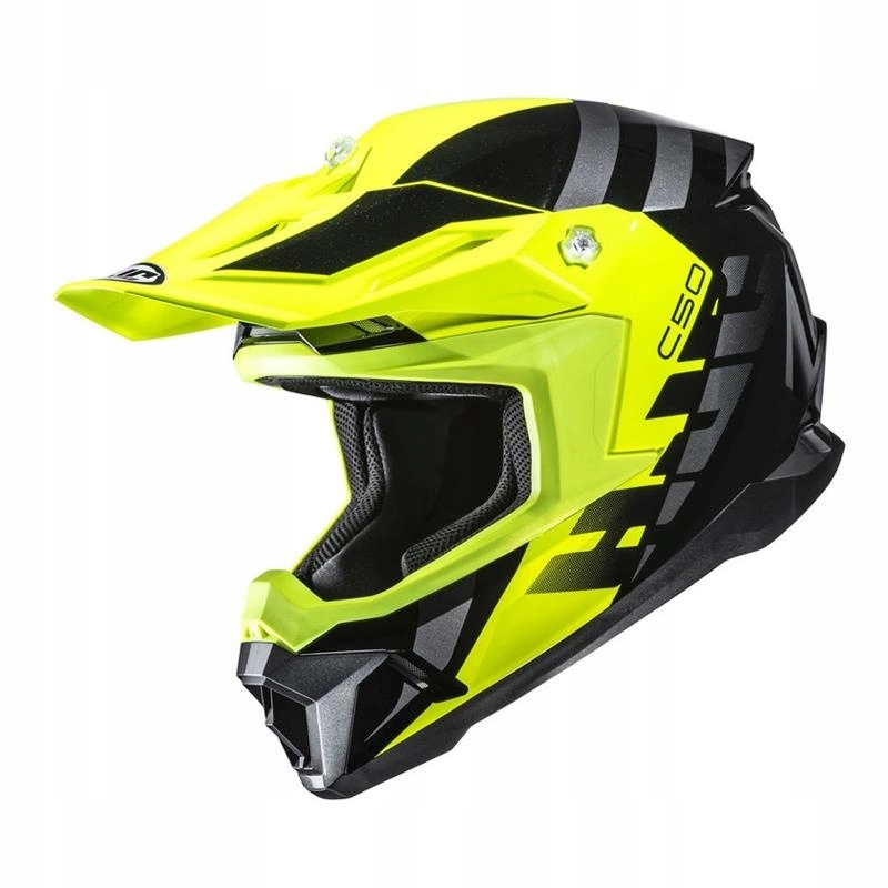 Motocyklová prilba Hjc C50 Mirage Yellow/black žltá čierna Darčeky
