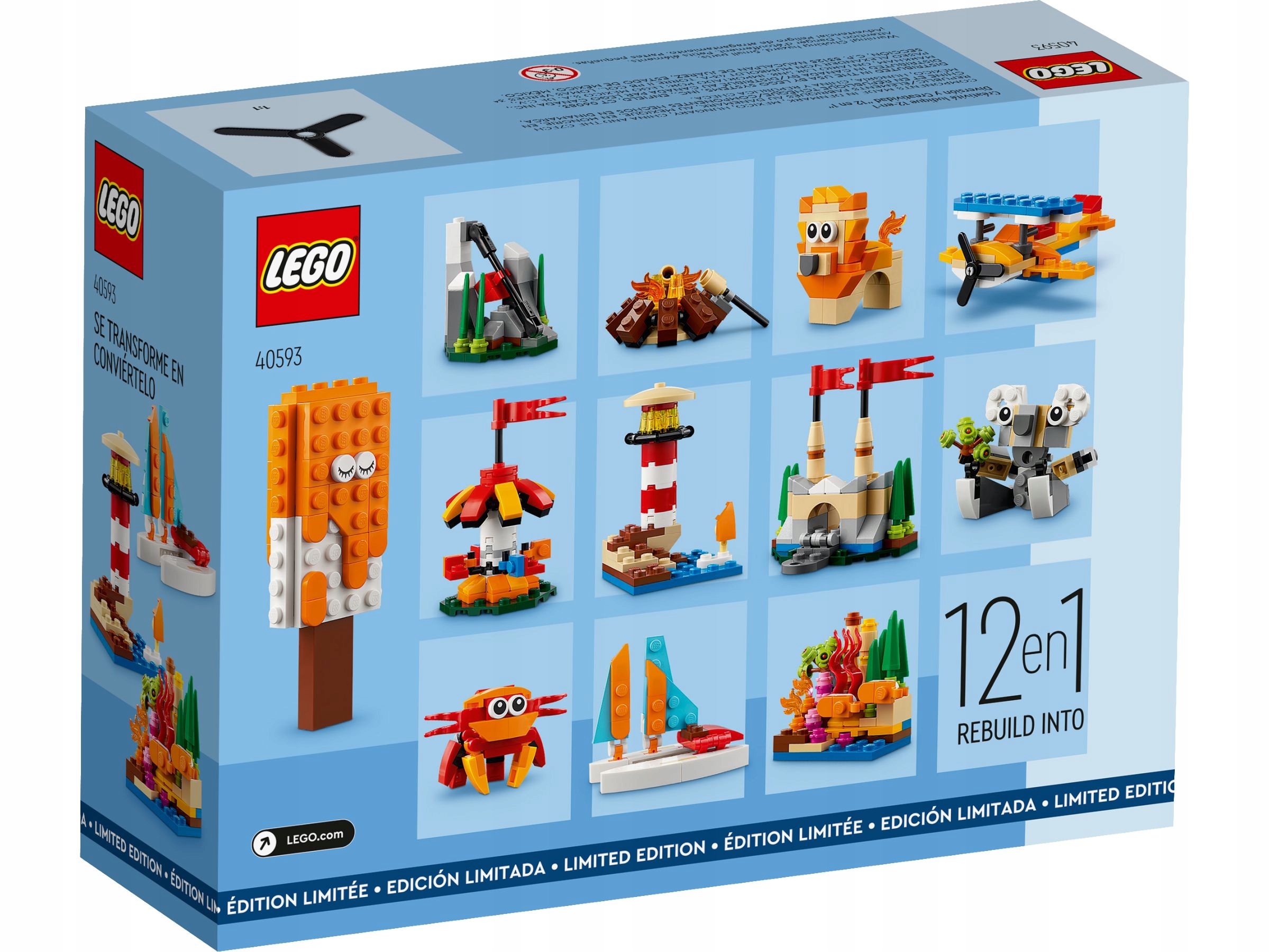 LEGO 40593 Kreatywna zabawa 12 w 1 EAN (GTIN) 5702017470436