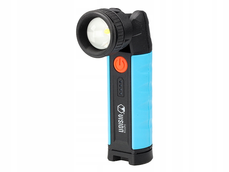 Otočná dílenská lampa, 10W Smd Bright 900 lm, akumulátorová