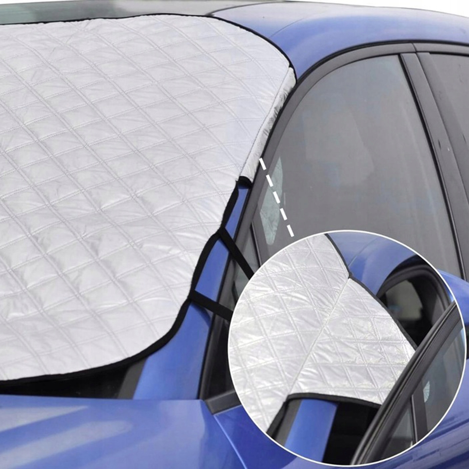 POKROWIEC MATA ANTYSZRONOWA NA PRZEDNIĄ SZYBĘ MAGNETYCZNA PRZECIWSŁONECZNA EAN (GTIN) 4048322811566