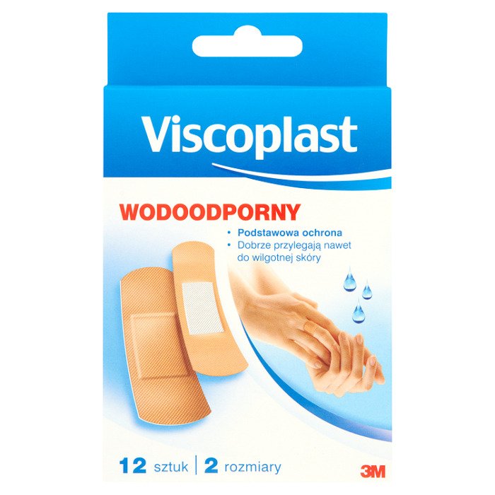 

Viscoplast Plastry Z Opatrunkiem Wodoodporne 12SZT
