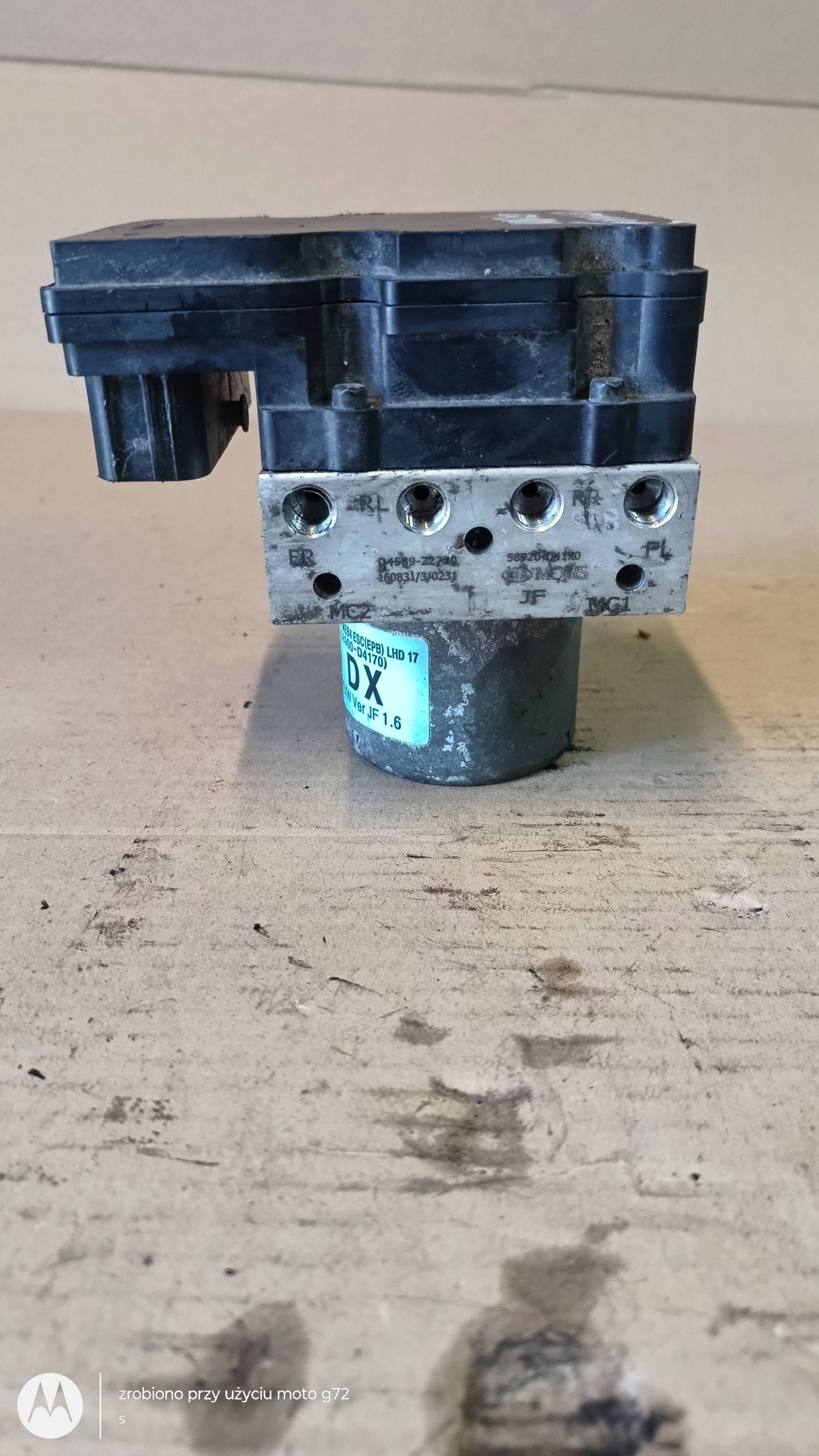 pump ABS control unit KIA OPTIMA IV 58900-D4170 D4589-32720 61589-45100