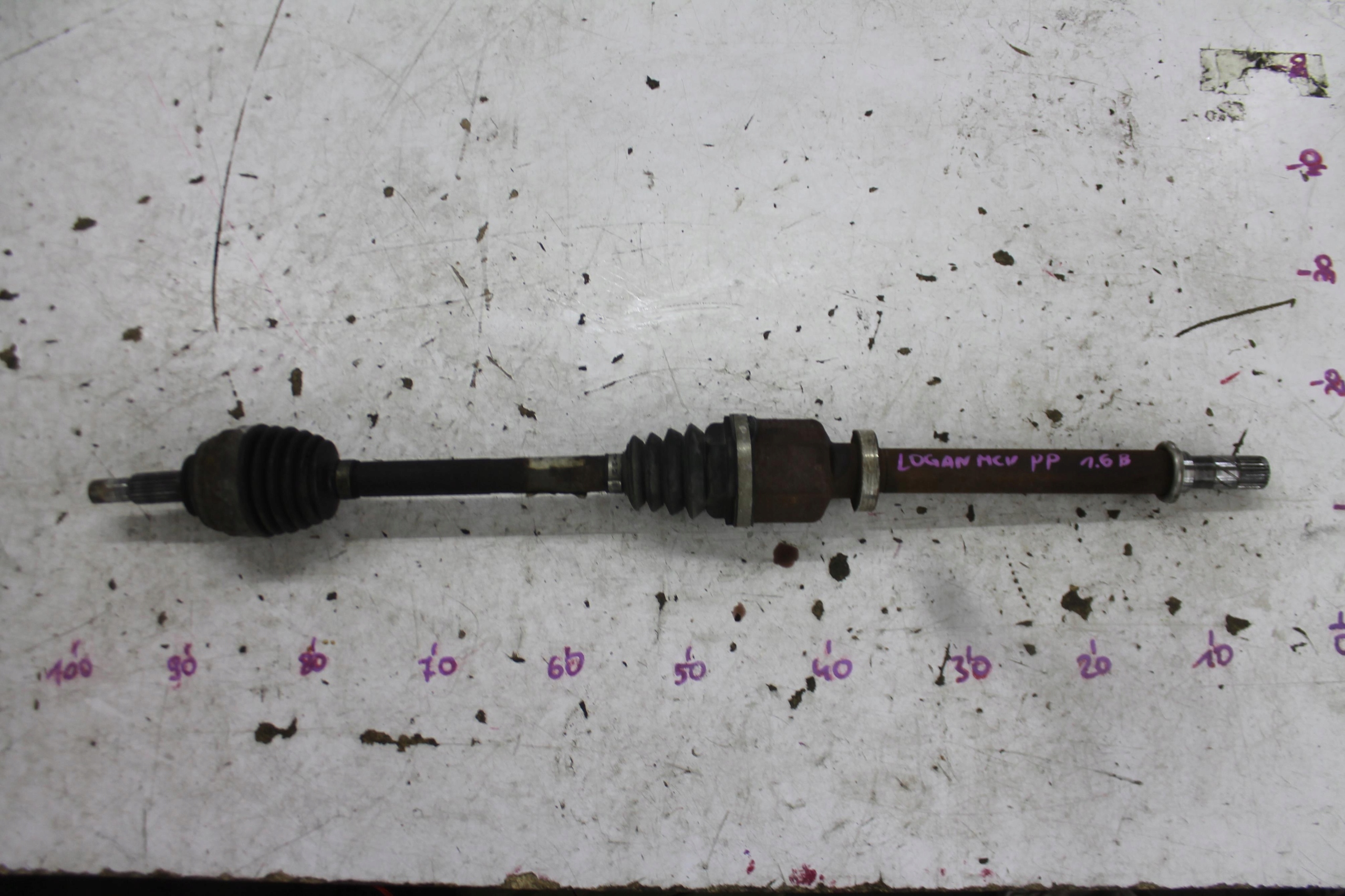 semi-axis right front front DACIA LOGAN and MCV 1.6 16V 04-12