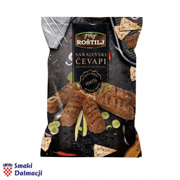 Mleté maso z mraženého hovězího masa (Sarajevski Ćevapi) 1000 g Moj Roštilj