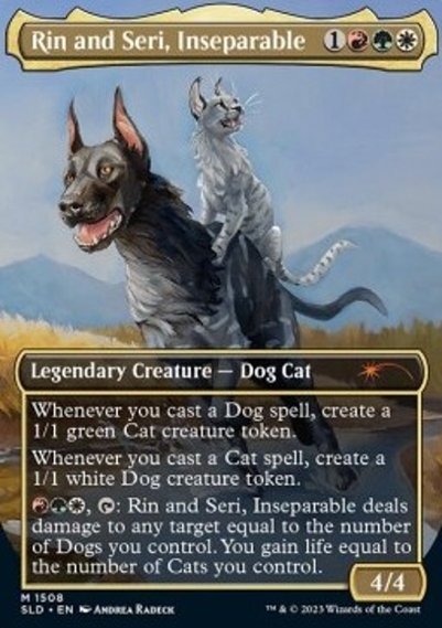マジック：ザ・ギャザリング MTG Secret Lair RAINING CATS AND DOGS MTG SLD/Raining Cats and Dogs/未開封/1箱 SECRET LAIR RAINING